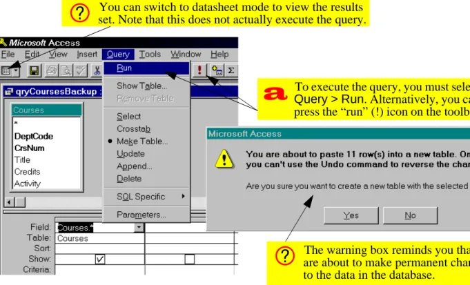 FIGURE 11.2: Run the make-table query.