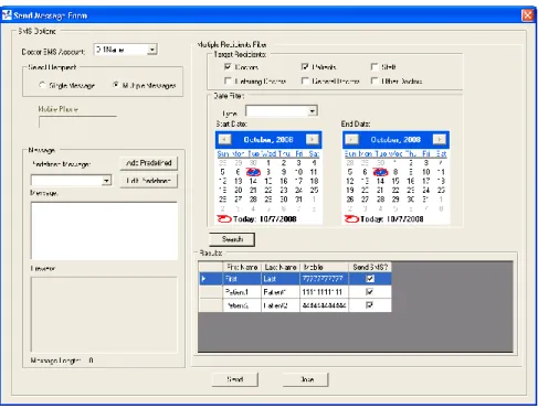 Figure 9 - Search Patients and Doctors with No Filter Type 