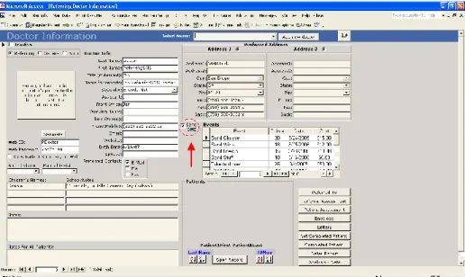 Figure 3 - Referring Doctor that allows SMS 