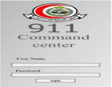 Figure 6: Log in interface. 