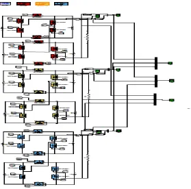 Fig 7: Three-Phase Asymmetric Inverter 