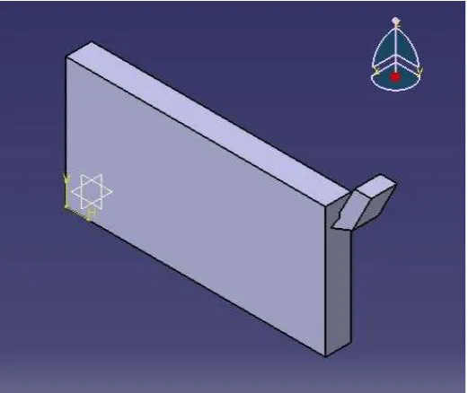 Fig 2: Designed in catia 