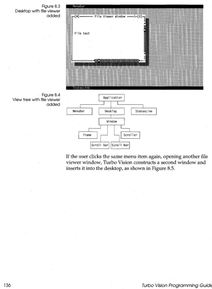Figure 8.3 Desktop with file viewer 
