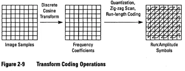 Figure 2-9 Transform Coding Operations 