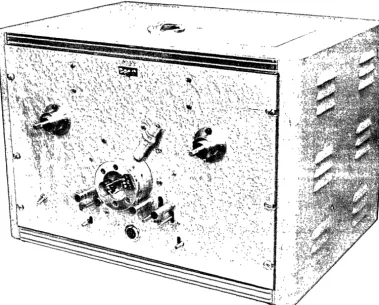 Figure 2. at gate Two rotating reading heads: at left, the groove is wide enough to accommodate magnetic tape: right, the groove is machined to accommodate wire only
