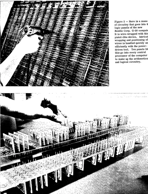 Figure 2 -of Here is a maze circuitry that goes into the logic panels of the new Bendix Corp