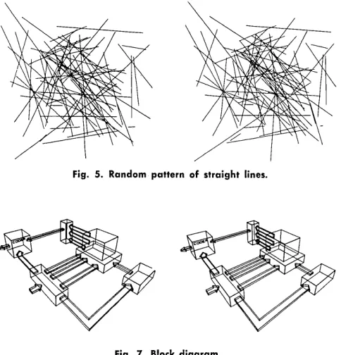 Fig. 5. Random pattern of straight lines. 