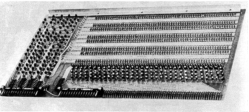 Fig. 1. Read Only Store Matrix and Drive Transistors 