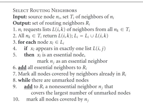 Figure 4. Source node s needs to build a border between two