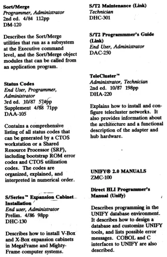 figure telecluster networks. It also provides information about the architecture and a functional 