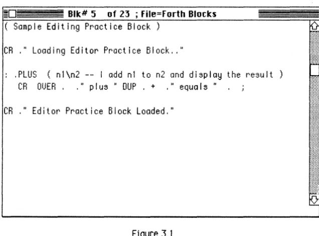 Figure 3.1 Program Editing Page 3 - 5 