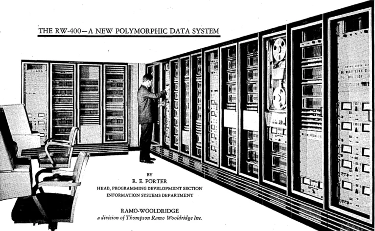 Figure  1  shows  the  over-all  system  design.  Modules  of  various  types  communicate  through  a  central  exchange  switching center