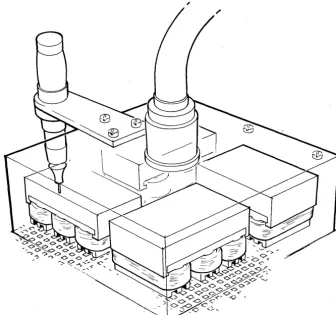 Fig. 2 the driver Arrow indicates pulsing on the right forces it to line up with the ridges below, creat-ing movement to the left