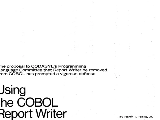 the article to refute the charges Fig. 1 signed to subtly persuade the reader to is against Report Writer, it is also de-most business reports are 