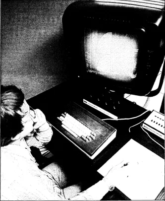 Fig. 4. frequently turn to interactive graphics, as illustrated here The management and interpretation of the information produced actually becomes more of a problem as computers become faster