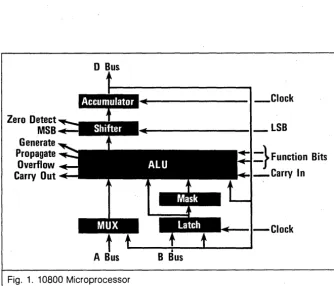 Fig. 1. 10800 Microprocessor 