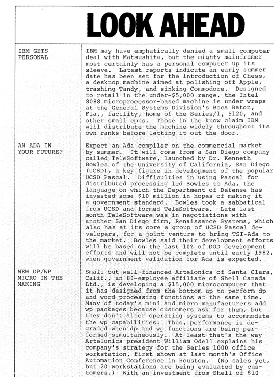 figure in processing Difficulties development of the popular in using Pascal for led Bowles to Ada, the 