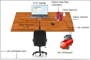 Fig. 3. Experimental set up for Experiment I.