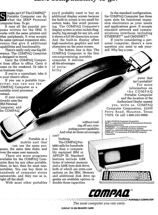 table sells for hundreds less than a compara-bly equipped IBM or 