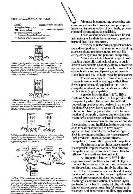 Figure 1. EVOLUTION OF SNA NETWORKS 
