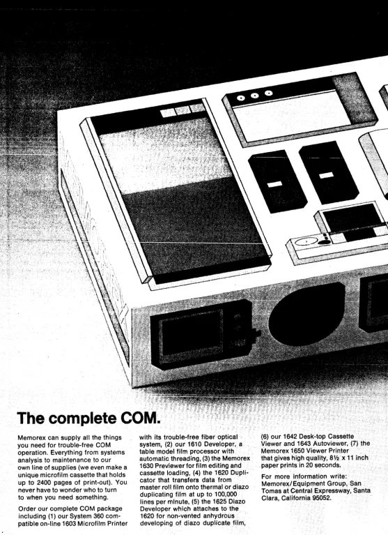 table model film processor with automatic .threading, (3) the Memorex 1630 Previewer for film editing and 