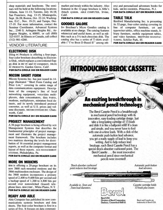 TABLE TALK ~retford Manufacturing Inc. 
