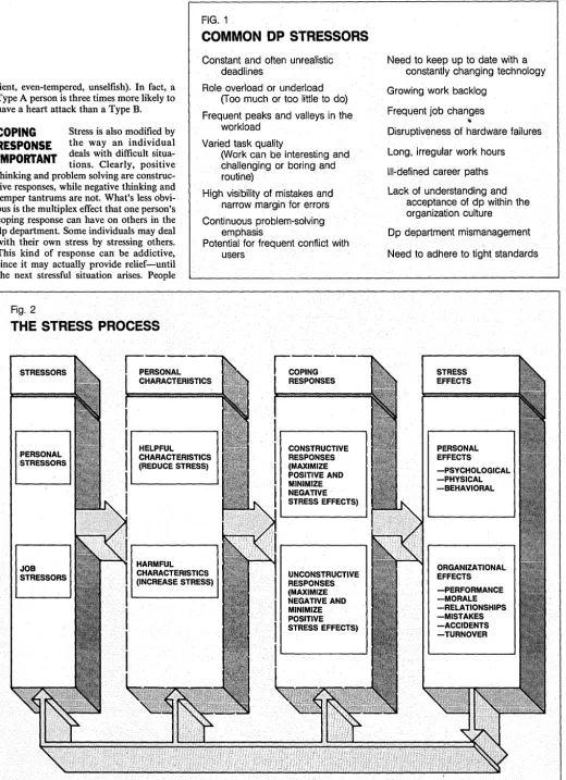 FIG. 1 COMMON DP STRESSORS 