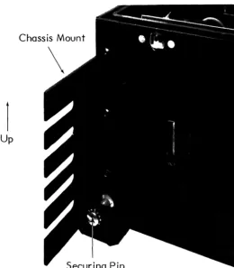 Figure 2-3. Securing the DSD 480 in a Rack 