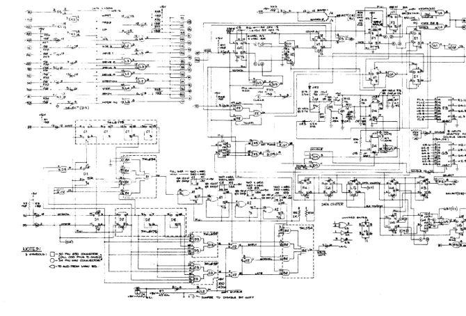 Figure 7·3 - 5010 Auxiliary Disk Controller - 801900 -Logic Diagram 