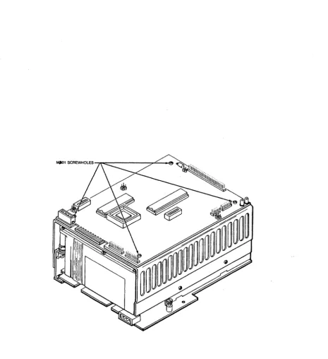 Figure 3-2. Installing MDOI Controller on Mounting Bracket 