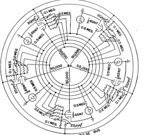 FIG. 3-5. which one, Five-triode ring. This circuit has five stable states, in each of and only one, tube is conducting