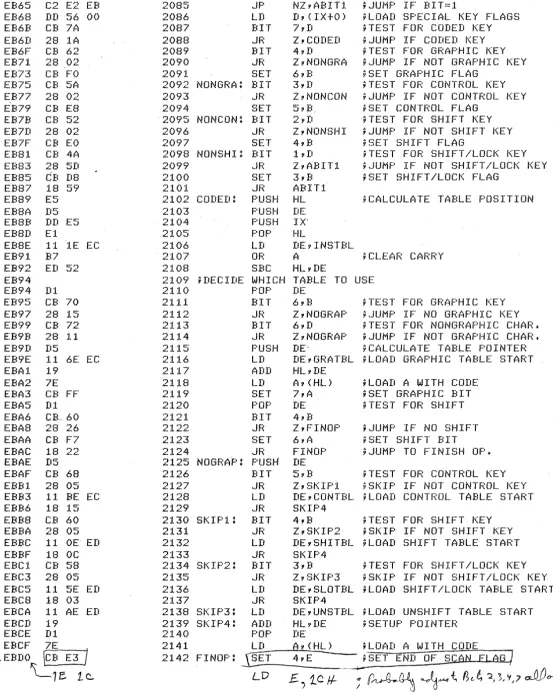D:I. BIT 6"x·~ :I. ;DECID£ • WHICH PDP DE Z TABLE 2:t:t 2:1.:1.2 2:1.09 21:1.0 CB 70 :I