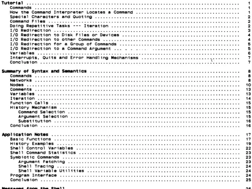 TABLE OF CQNTENTS 