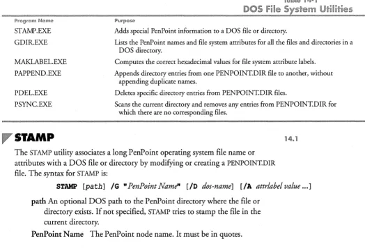 Table 14-1 System 
