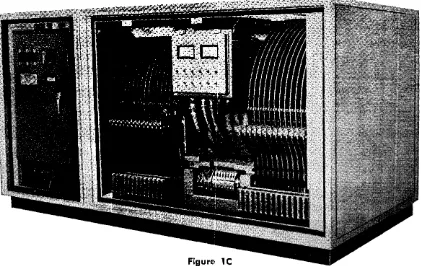 Figure 1. unit; the Overall views of Bryant Series 4000 Disc Files. Th'e six data disc "A" model is a self .