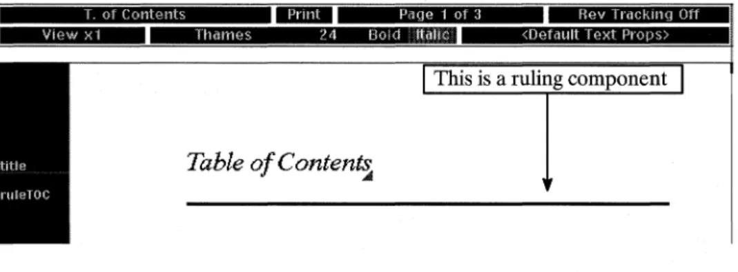 Table of  Content~ 