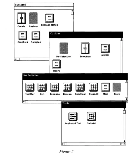 Figure 5  ~. --protlle § .... Mise  [J Tools  , -'l!I "I!I 