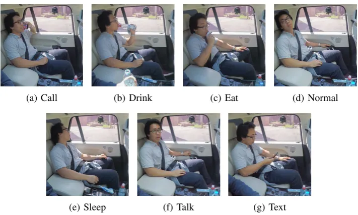 Fig. 1. Passenger state image examples.