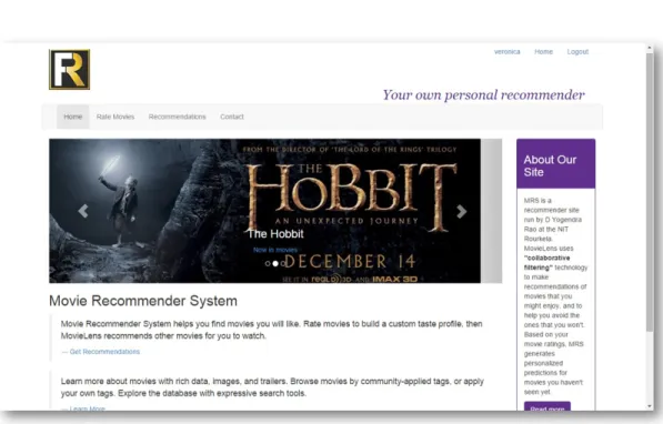 Figure 4.2. Home Page