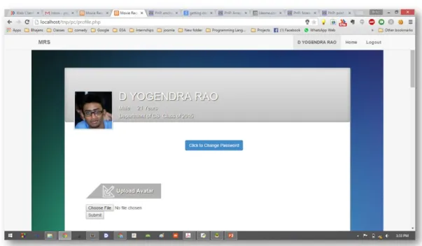 Figure 4.6. Get Recommendations Page