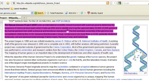 Figure 8: WebAnnotate Toolbar for Rating Paragraphs 