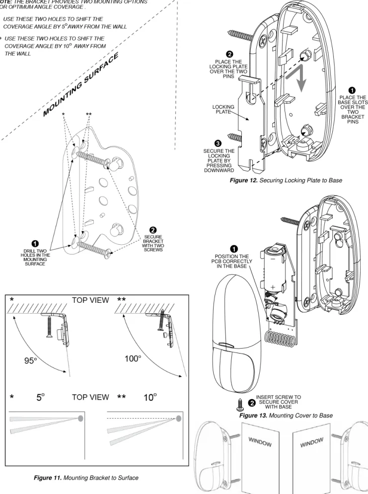 Figure 12. Securing Locking Plate to Base 