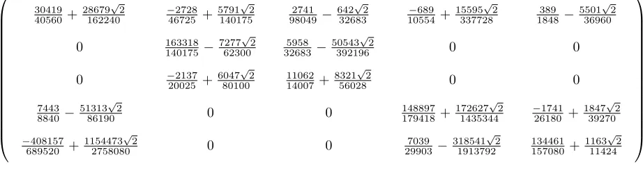 Figure 1: Matrix Hε.