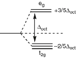 Figure 2.3; Experimental hydration enthalpies values from Ca2+ (d0) through to Zn2+ (d10)