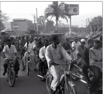 Figure 1.1  Road users killed in various modes of transport 