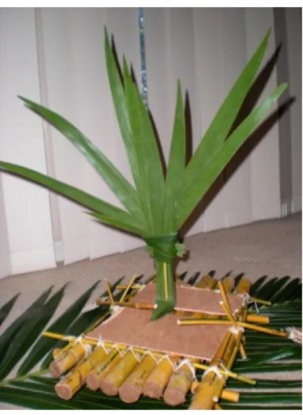 Figure 3. The finished ―raft‖ 