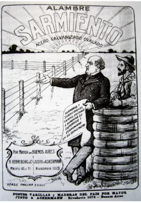 Figure 8 'Sarmiento' Barbed Wire brand publicity 