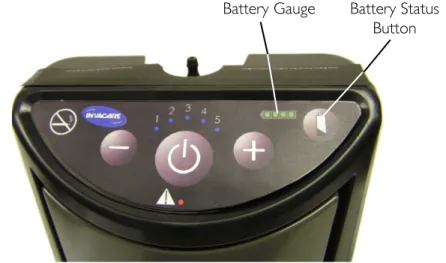FIGURE 6.2   Checking Charge Level of Internal Battery Battery Status 