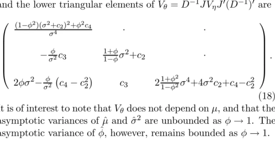 Table 1: Descriptive statistics