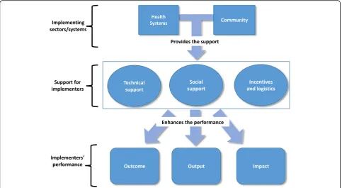 Fig. 1 NTD frontline implementer’s framework